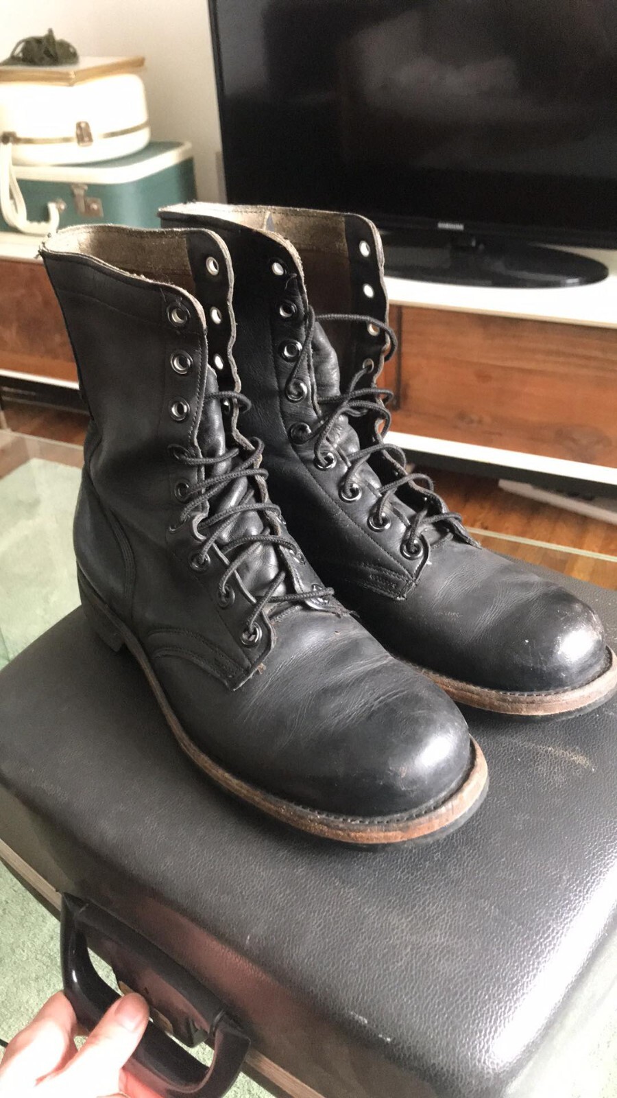 [used] 60s コンバットブーツ　マクナマラ 60s US ARMY McNamara Boots マクナマラコンバットブーツ