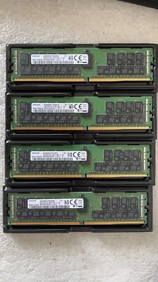 Samsung 64G 2Rx4 DDR4 PC4-3200AA ECC REG 64GB RDIMM 4*64g=256g