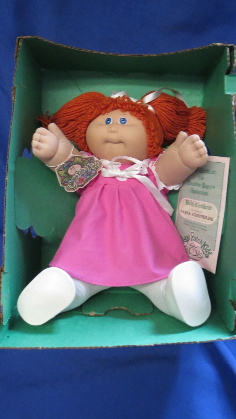 Cabbage Patch Kids 1985 Girl Nadia Clothilde
