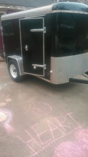 5x8 Pace American enclosed trailer