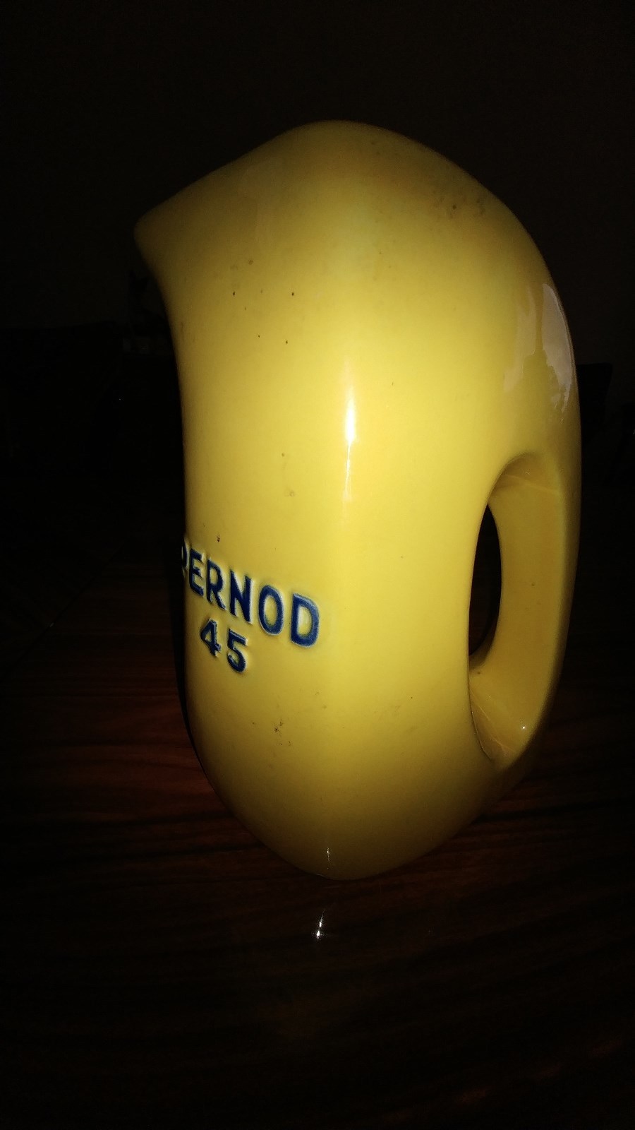PERNOD Yellow Vintage Pub Jug/Pitcher - Pastis 51 Pernod 45