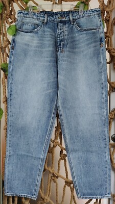 NWT KSUBI CHITCH FURY RELAXED LEG MEN'S JEANS BLUE SIZE 36 x 29 US FREE SHIPPING
