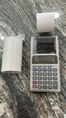 Casio HR-8L Printing Calculator - Vintage With Paper (not tested)
