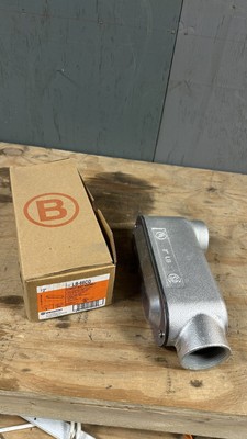 Bridgeport LB-66CG Conduit Body Assembly 2 Inch