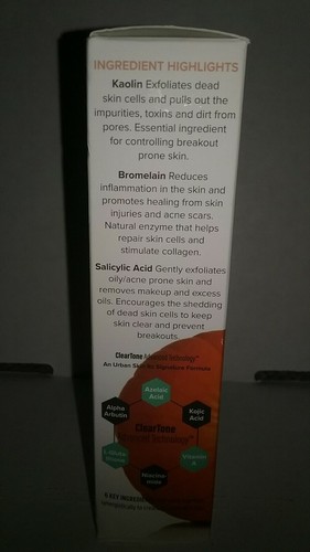 Urban Skin Rx Purifying 2 In 1 Pumpkin Pore Detox Mask & Scrub 2.5 Oz