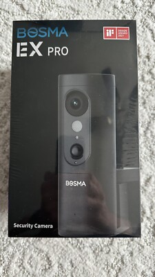Bosma EX Pro Wired 2K Spotlight Auto Tracking Outdoor Security Camera, 2.4G WiFi