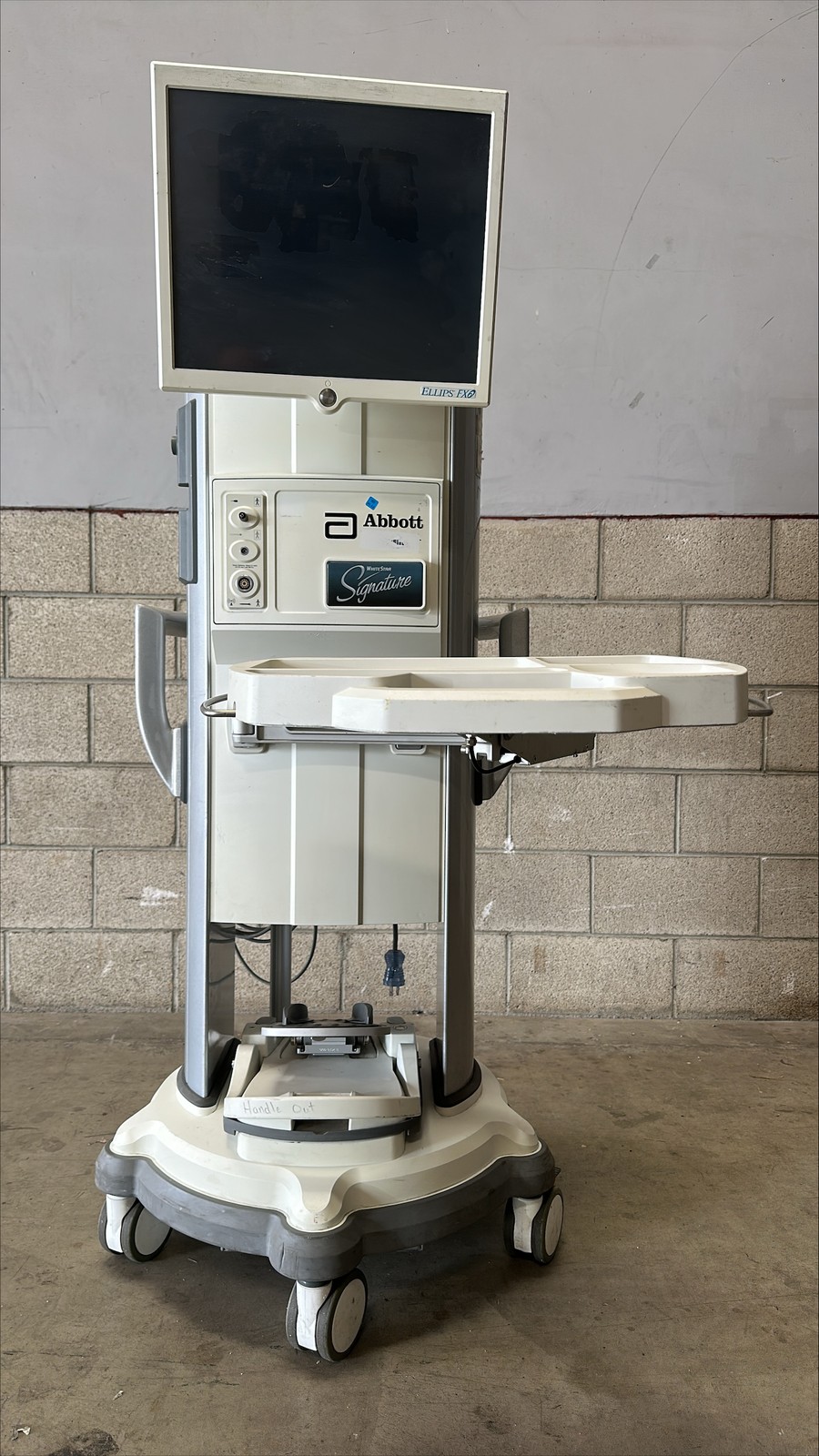 ABBOTT WHITESTAR SIGNATURE NGP680300 PHACOEMULSIFIER | AS-IS FOR PARTS 201159311