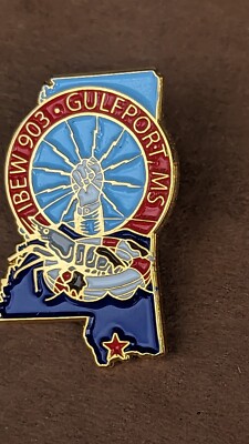 IBEW LOCAL UNION LU LAPEL PIN BROTHERHOOD ELECTRICAL WORKERS 903