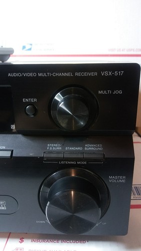 PIONEER VSX-517 STEREO RECEIVER W/ REMOTE BUNDLE WORKING 5.1 Channel 110 Watt