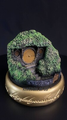 Lord Of The Rings Hobbit Hole Statue, Hobbit Home Figurines, Lotr Home Decor 6in