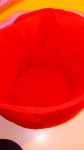 PJ MASK Owlette Hard Plastic Treat Bag Tote Bag Halloween Easter Basket Preowned