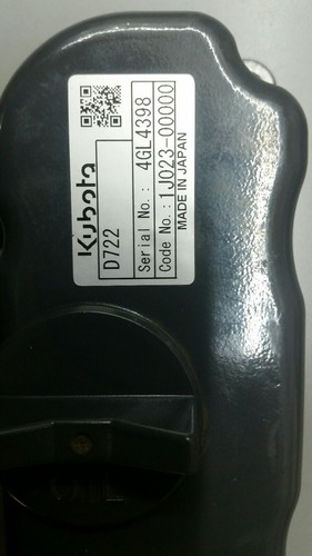 Kubota d722 Engine Valve Cover