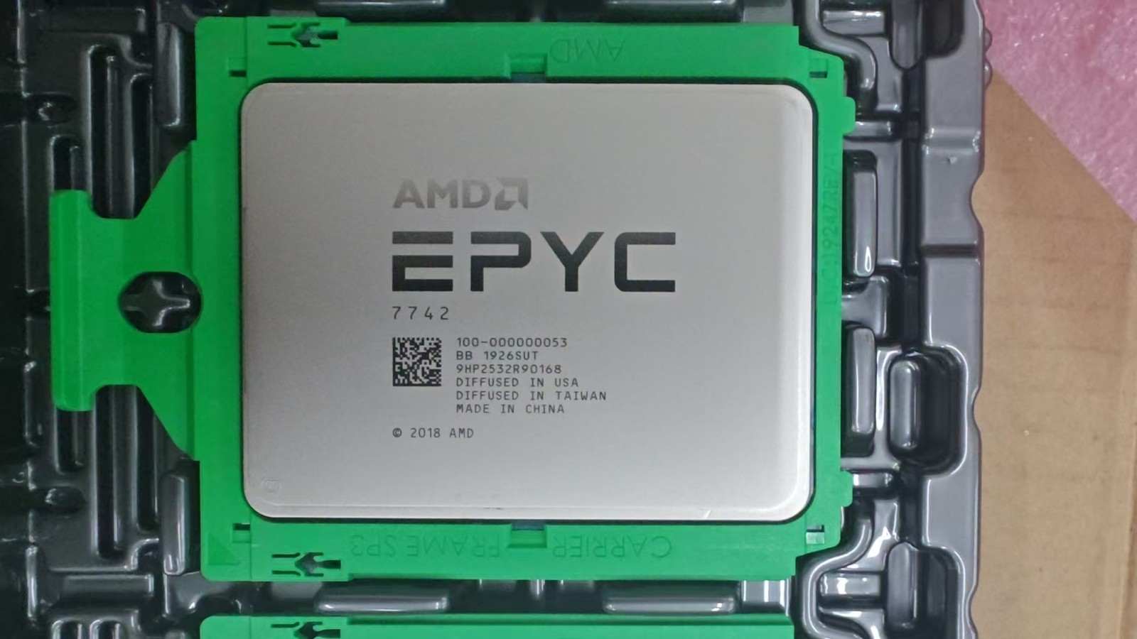 AMD EPYC 7742 CPU Unlocked 64core 128threads 2.25-3.4ghz l3 256MB