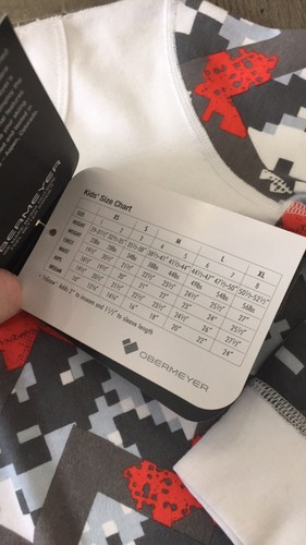 Boys Obermeyer Oberundies Set, New, Baselayer, Medium