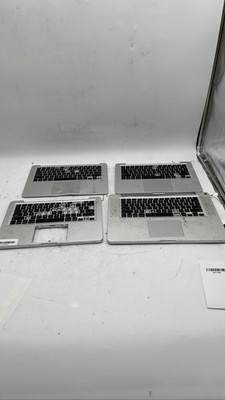 Apple MacBook Top Case Keyboard Motherboard Battery Assorted for Parts Lot of 4