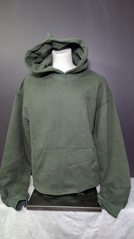 Comfrt Minimalist Hoodie Forest Green Color Unisex