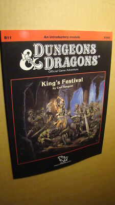 MODULE B11 - KING'S FESTIVAL *NEW MINT 9.8 NEW* DUNGEONS DRAGONS