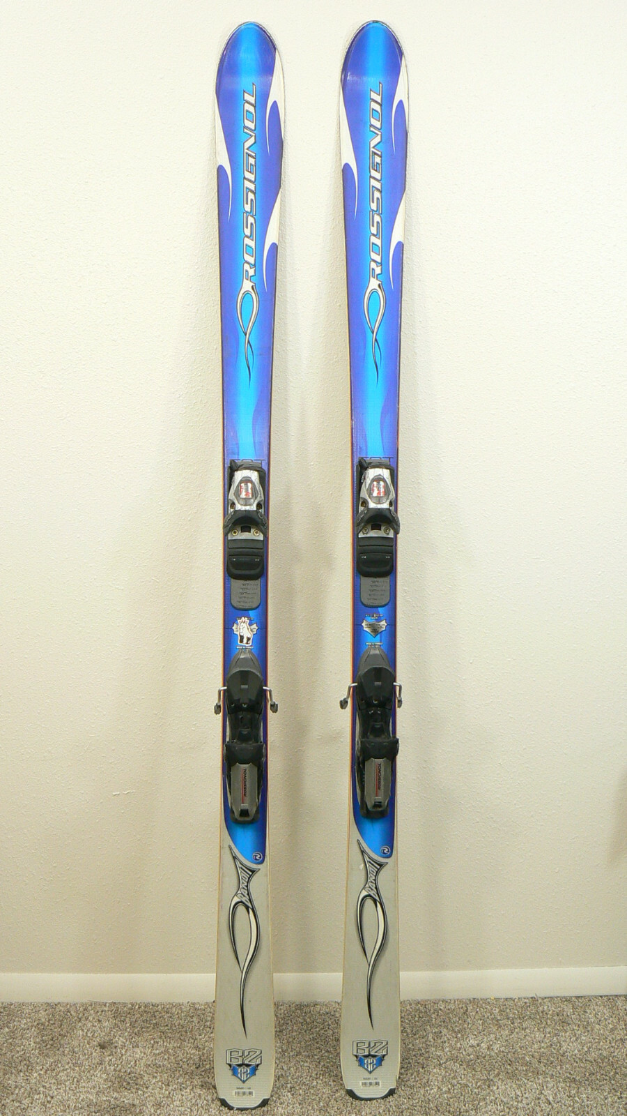 182 cm ROSSIGNOL Bandit B2 Powder All-Mountain Skis w 182 cm ROSSIGNOL Bandit B2 Powder All-Mountain Skis w
