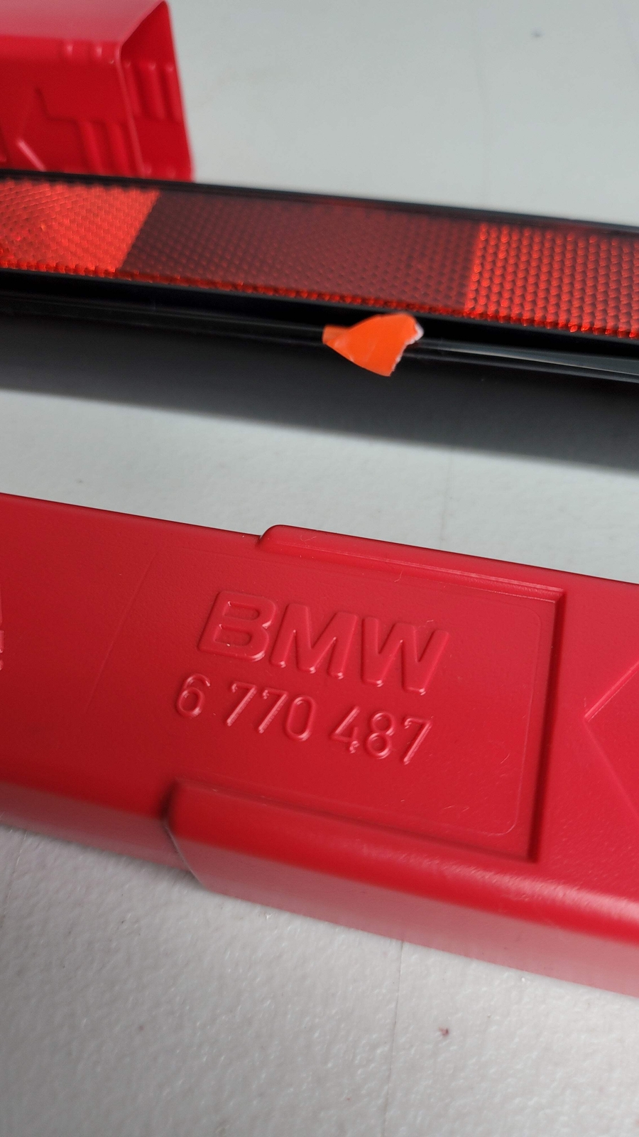 0 Bmw 1995-2020 71-60-6-770-487 71606770487 Warning Triangle With Container 67 image 3