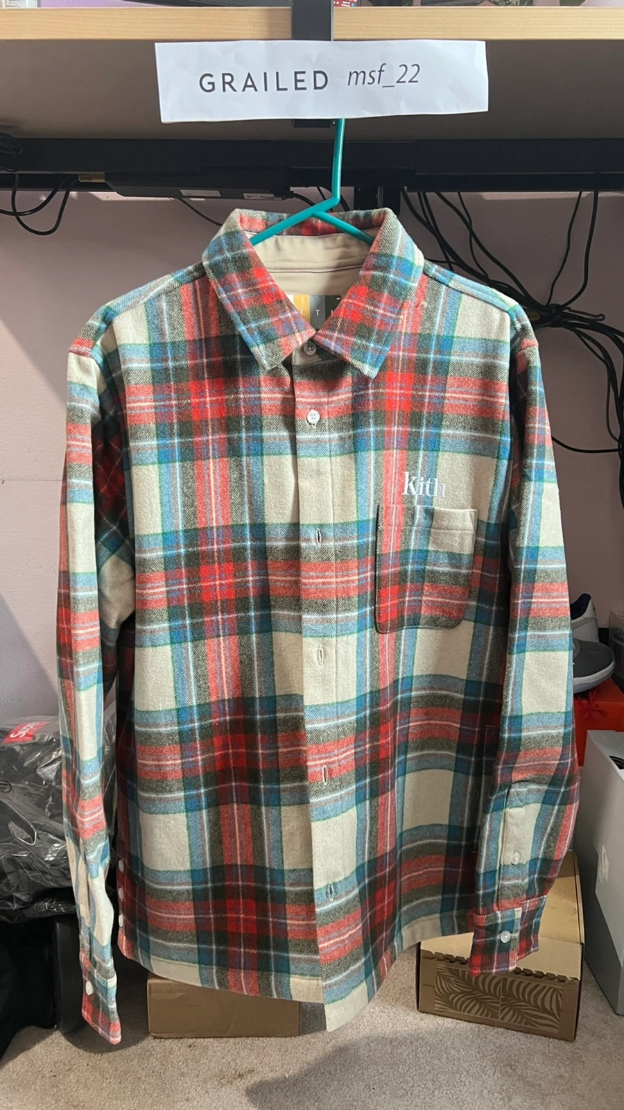 Kith Check Plaid Ginza