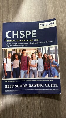 CHSPE Preparation Book 2020-2021: Study Guide and Practice Test Questions for CA