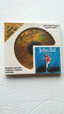 Jethro Tull ORIGINAL MASTERS cd NEW DCC GOLD DISC (Aqualung.Songs From The Wood)