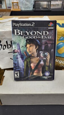 CIB BEYOND GOOD & EVIL SONY PLAYSTATION 2 PS2 VIDEO GAME COMPLETE IN BOX