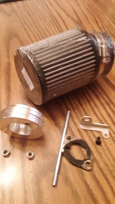 Performance intake adapter and filter kit for 212 predator engine.free Shipping