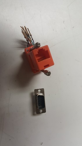 DB9 to RJ45 Adapter. Pin your own!