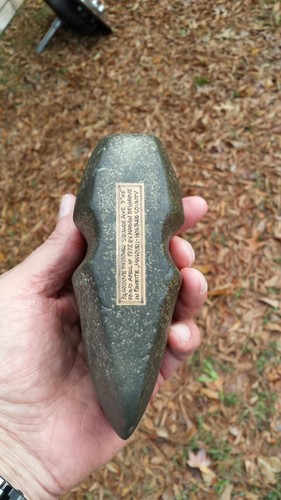 3/4 groove square axe, Howard Co Mo