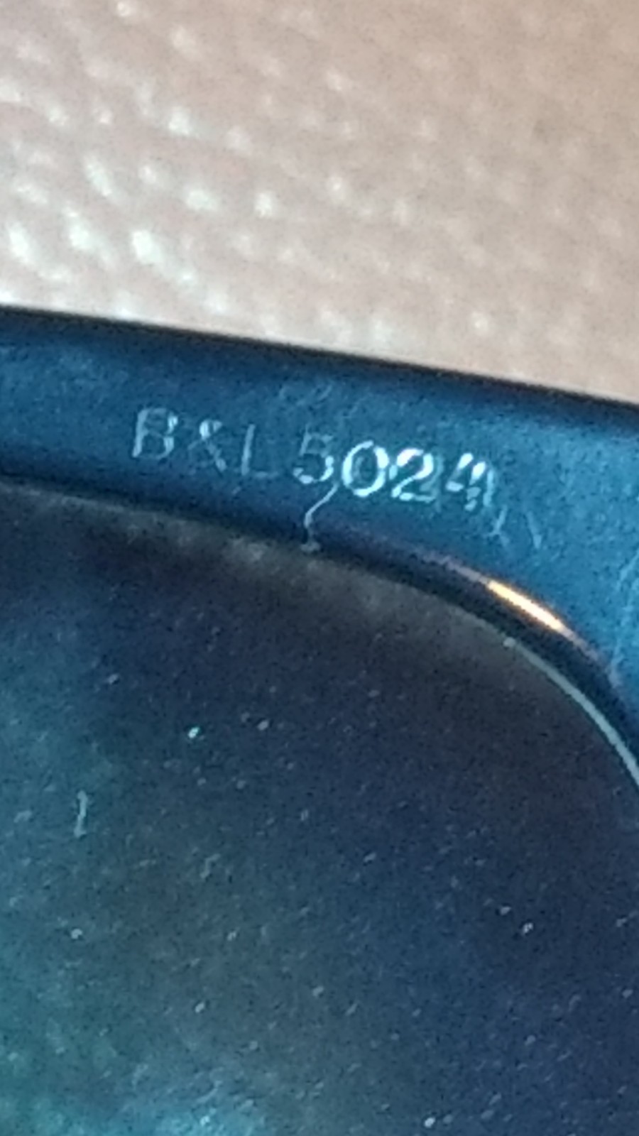 VINTAGE 80s B&L RAY BAN USA BAUSCH & LOMB WAYFARER BLACK 5024 L2009 *MINT*