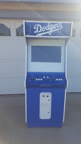 Multicade arcade jamma with 1299 games LA Dodgers Themed