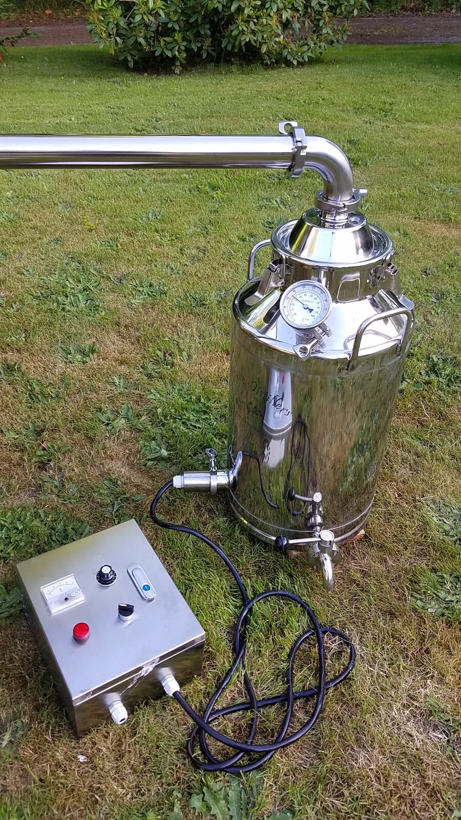 100L Essential oil distiller - Oil extractor steam distillation 220v or gas heat