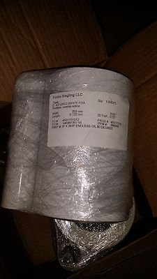 FORBO SIEGLING E 4/2 U0/U2 WHITE FDA ENDLESS, OVERLAP SLPICE 8'' (3PC LOT)
