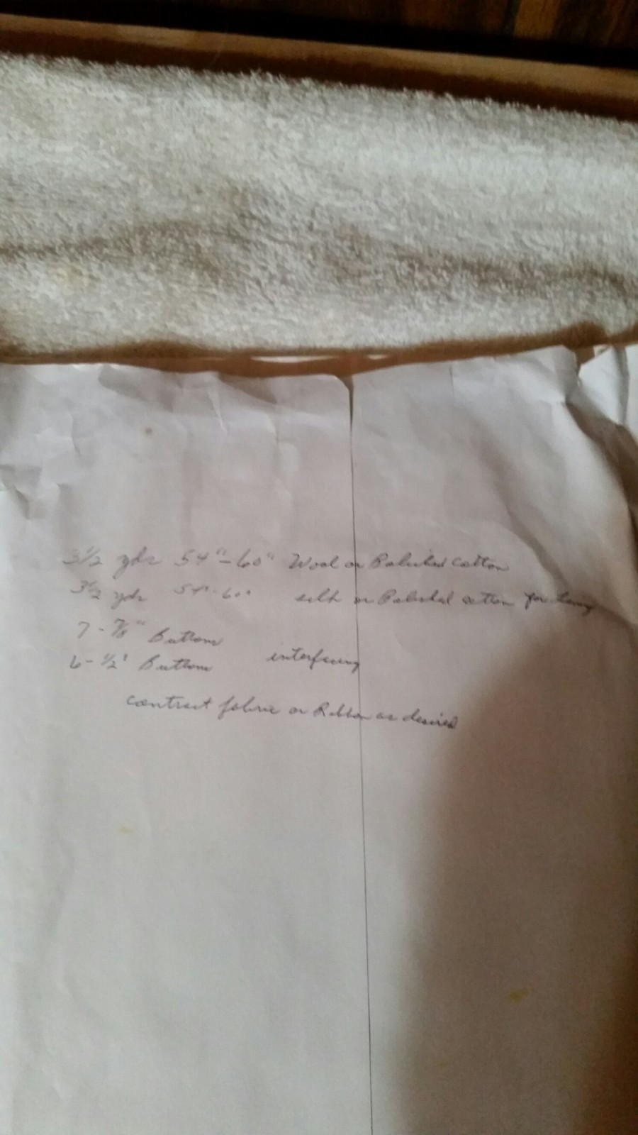 1858 Civilian frockcoat pattern