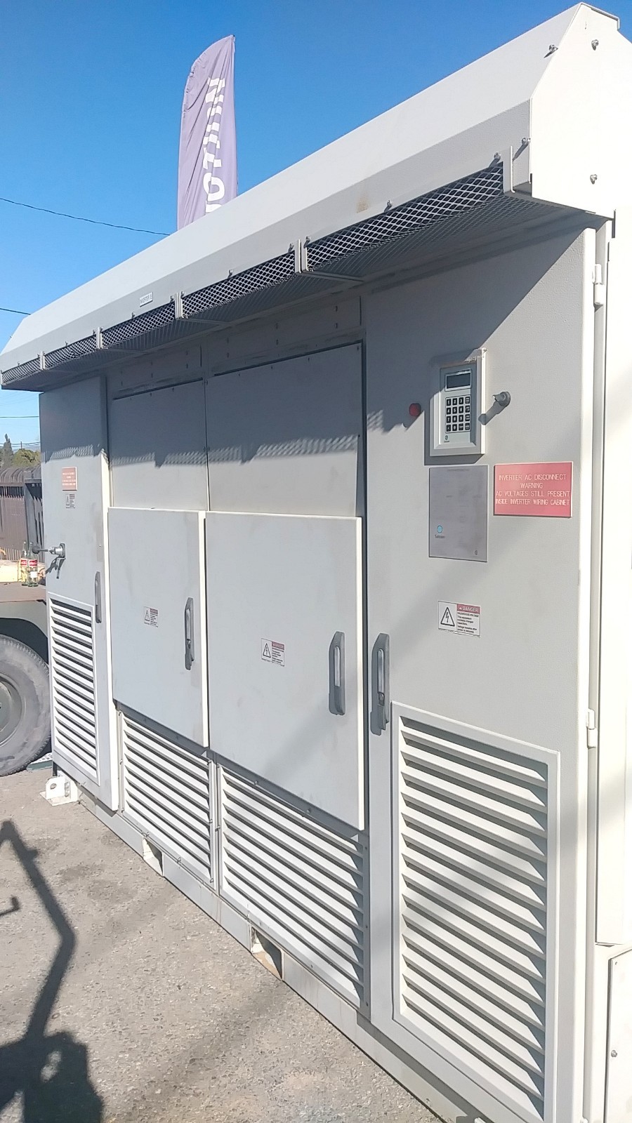 Satcon PowerGate Plus 500KW Utility Scale Solar Panel Array Inverter PVS-500