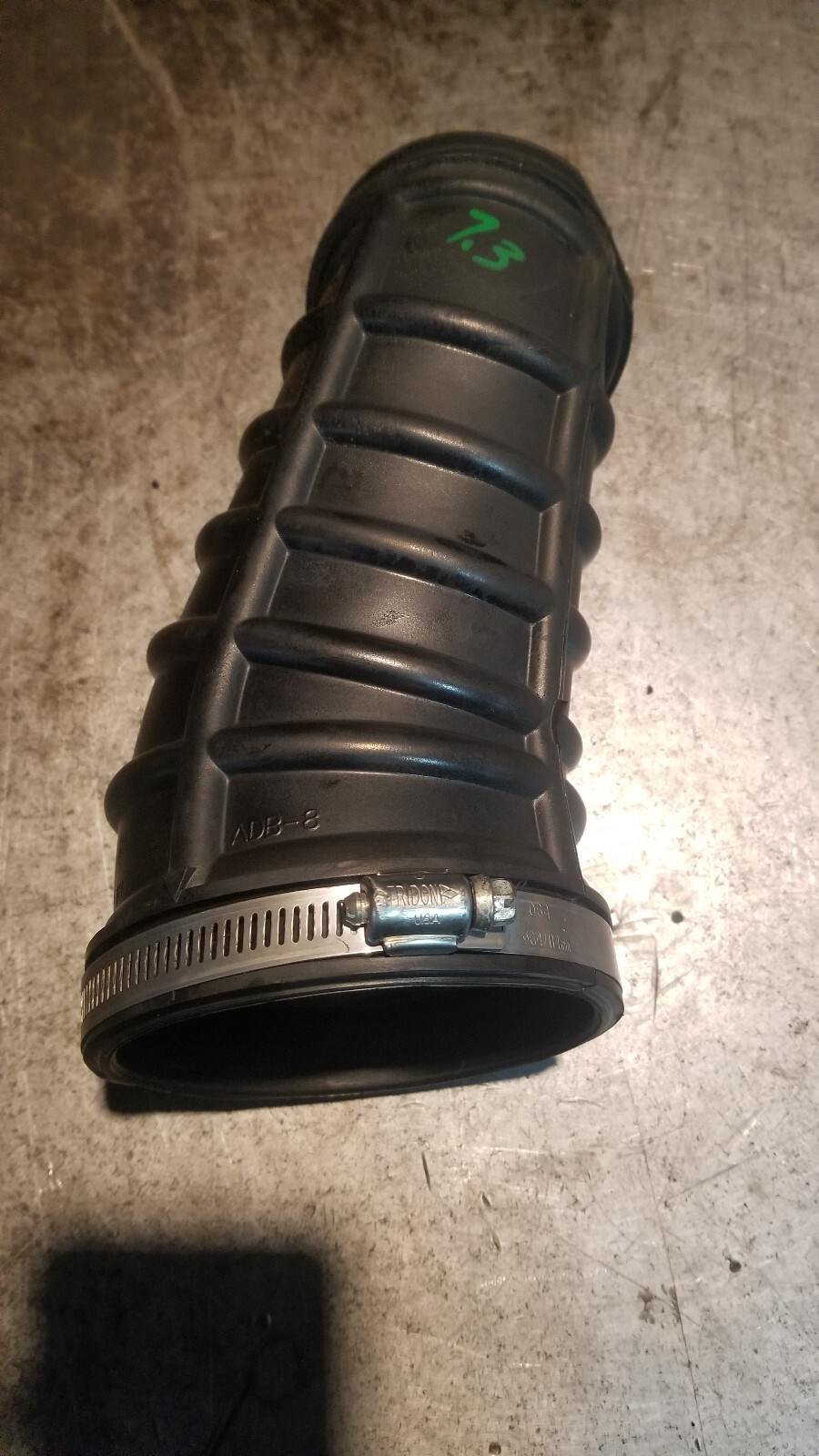 99-03 Ford F250 F350 7.3 Diesel Turbo Air Intake Duct Hose Tube OE 1831358C1 - Picture 3 of 7