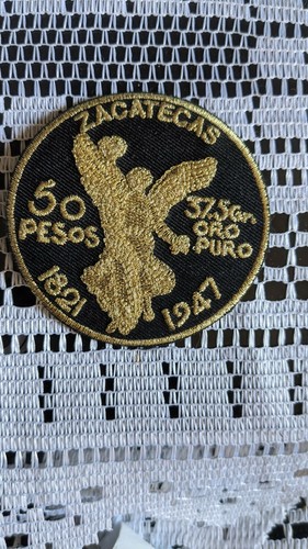 Zacatecas  Mexico centenario Embroidered Iron On Patch for hats etc