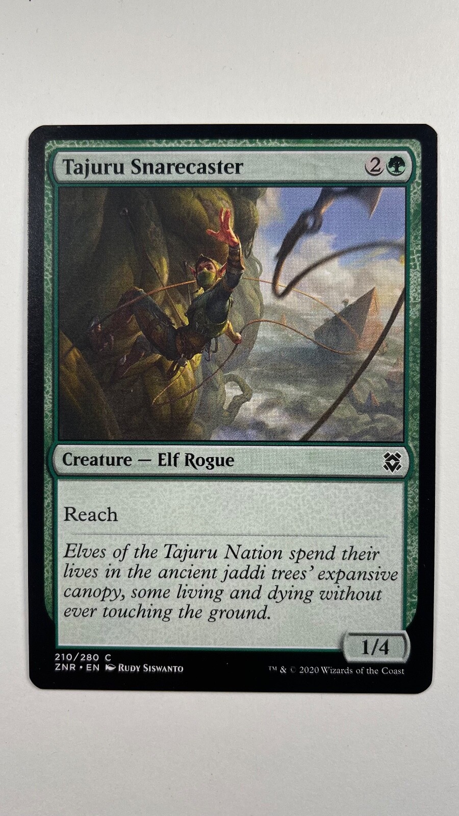 MTG Zendikar Rising Tajuru Snarecaster 210/280 Magic the Gathering