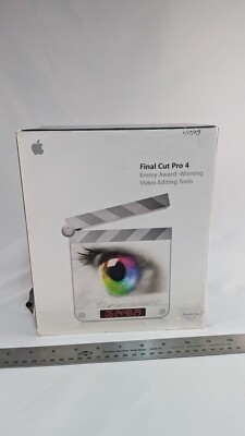 Apple Final Cut Pro 4 Full Retail Version 