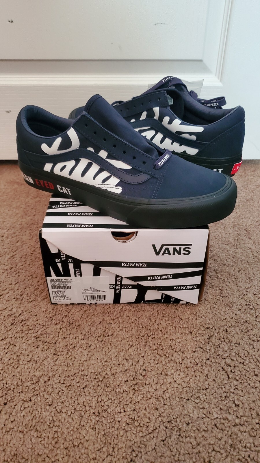 NEW Vans x Patta Old Skool VLT LX Mean Eyed Cat Salute