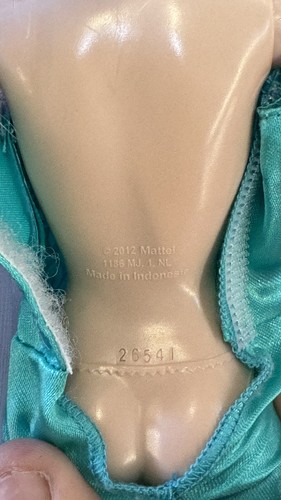 Disney Frozen Barbie Dolls 2012 Mattel Elsa