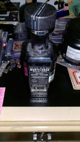 Empty 750 ML Bottle Montelobos Mezcal