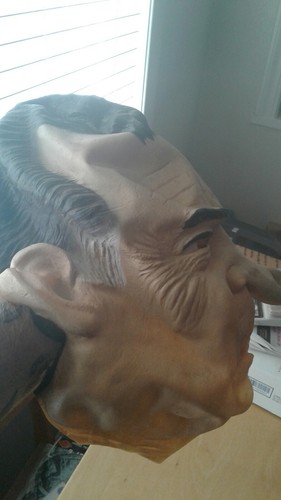 1983 Cesar President RICHARD NIXON Mask ~as is~  POINT BREAK Halloween