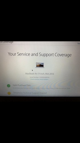 Apple MacBook Air A1465 11.6