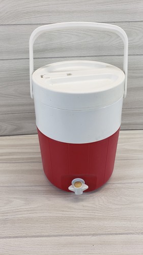 Thermos 2 Gallon Red/white With Spout