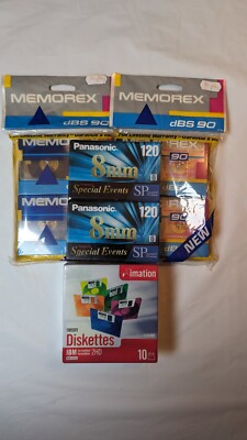 Tapes And Neon Diskettes