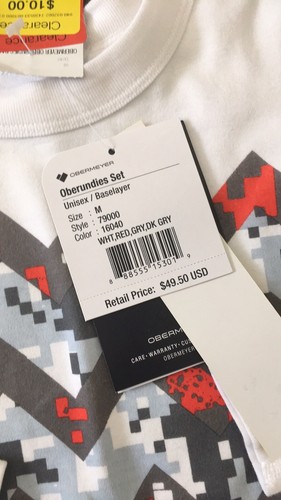 Boys Obermeyer Oberundies Set, New, Baselayer, Medium