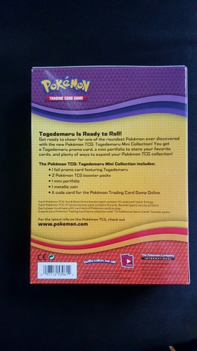 Pokemon Legendary Trio Mini Collection Box Set Sealed Packs Togedemaru