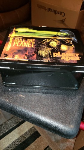 Vintage 2001 PLANET OF THE APES LUNCHBOX WITH THERMO, 